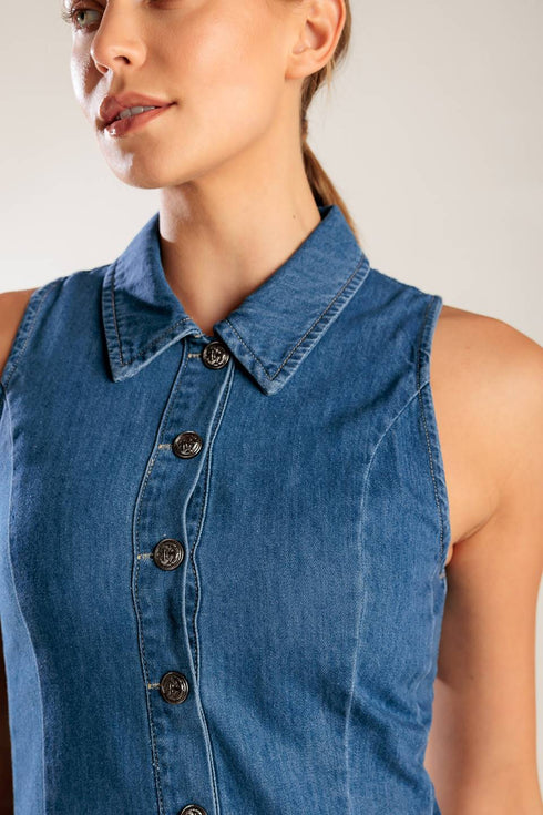 where-i-want-to-be-denim-mini-dress Flying Tomato-Sophia's Style-2